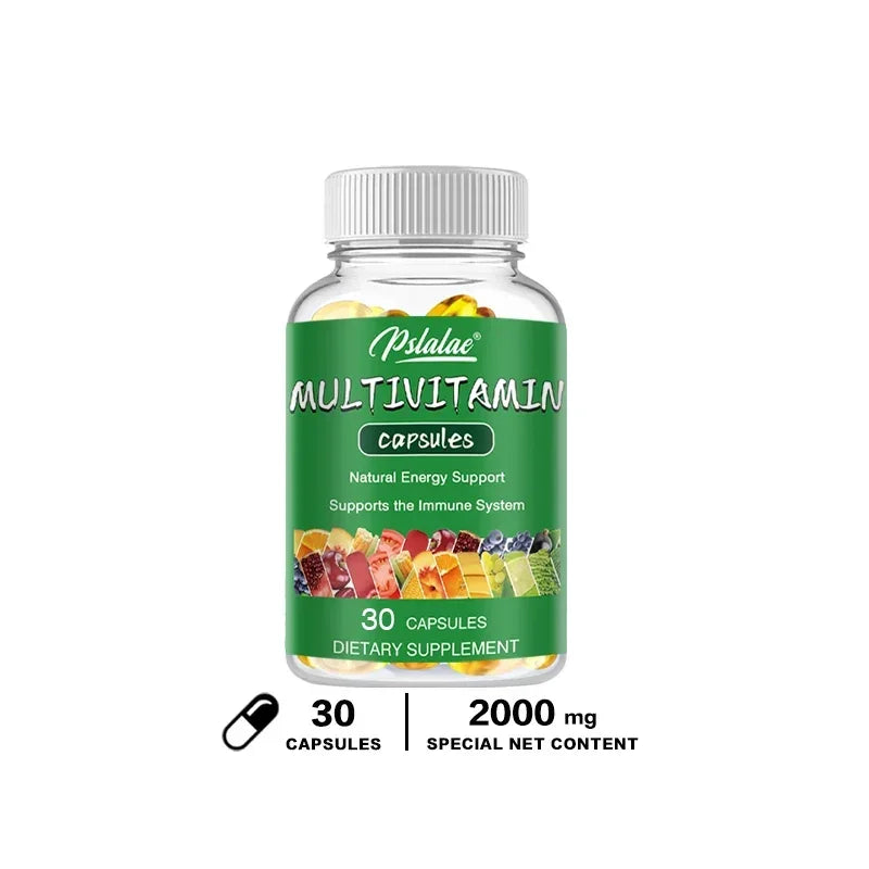 Multivitamin Capsules, Anti-hair Loss, Skin Repair, Liver Health, Improvement of Anemia and Vitamin Deficiency, Energy Care