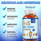 Multivitamin Gummies - Children's heart and brain health, supports bone, teeth, heart health, metabolism