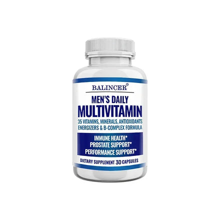 Multivitamin Supplement for Men – Provides Cognitive Brain Health, Energy and Stamina, and Muscle Mass