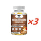 Mushroom Complex Supplement for Nootropic Brain Memory & Focus Immune Booster Natural Energy & Stress Relief