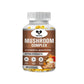 Mushroom Complex Supplement for Nootropic Brain Memory & Focus Immune Booster Natural Energy & Stress Relief