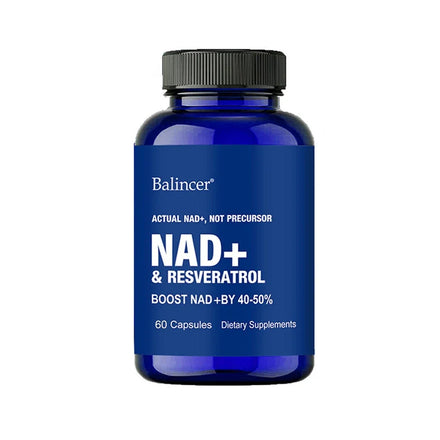 NAD Supplements, Supplements with Resveratrol + Vitamin B3, Nad Plus Boost Supplements - Supports Cellular Health
