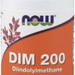 NOW Foods Supplements, DIM 200 (Diindolylmethane) with Calcium D-Glucarate, 90 Veg Capsules