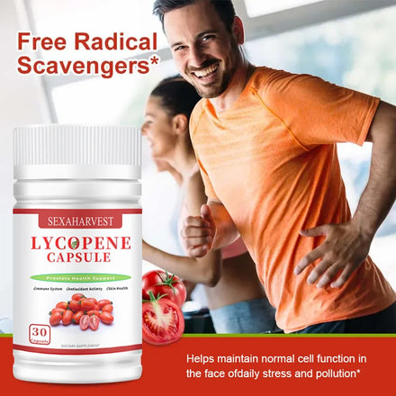 Natural Lycopene Capsule System Immunity Health for Men Improved Sperm Quality Supplement 30 Pills