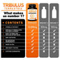 Natural Tribulus Terrestris - 10x Concentrated Extract Equivalent Supports Athletic Performance Gluten-Free, Non-GMO