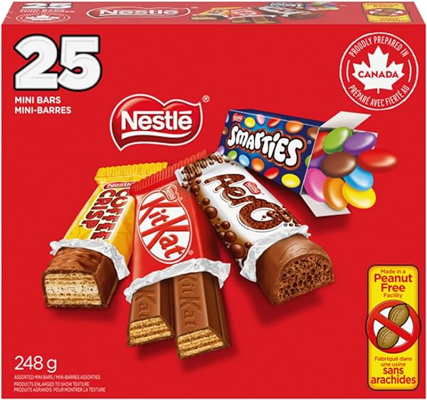 Nestlé Assorted Mini Chocolate Bars, 25pcs, 248g in Pakistan in Pakistan