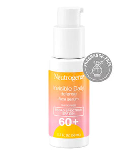 Neutrogena Face Serum Invisible Daily Defense SPF 60+