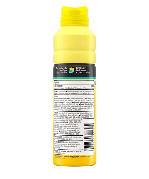 Neutrogena Sunscreen Spray Beach Defense Water + Sun Protection SPF 50