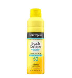 Neutrogena Sunscreen Spray Beach Defense Water + Sun Protection SPF 50