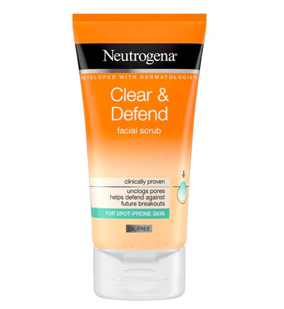 Neutrogena Facial Scrub Clear & Defend in Pakistan in Pakistan