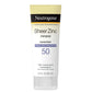Neutrogena Sunscreen Sheer Zinc Mineral SPF 50