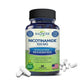 Niacinamide with Resveratrol - 120 Veggie Capsules, Vitamin B3 500 Mg - Supplement To Support NAD, Skin Cell Health and Energy