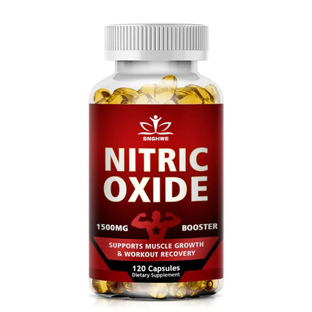 Nitric Oxide Booster Pre-Workout Boosts Muscle, Pump, Energy and Endurance,Performance & Muscle Mass,L-arginine Supplement