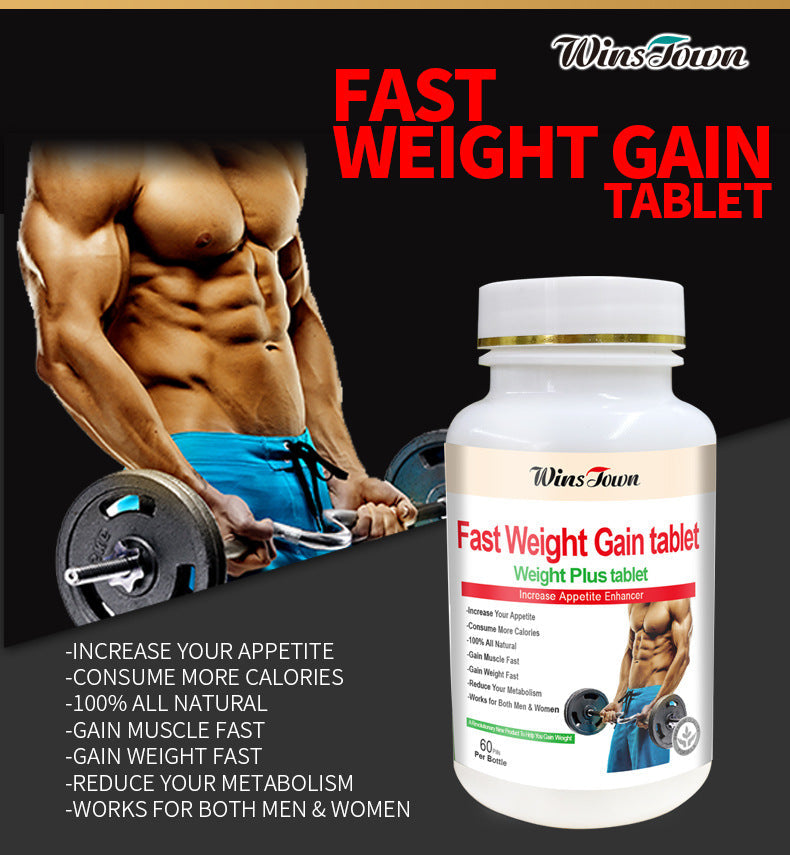 60 pills rapid weight gain tablets to increase appetite promote fat protein synthesis improve physical strength endurance