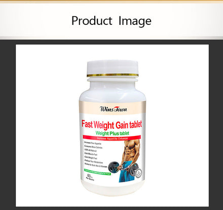 60 pills rapid weight gain tablets to increase appetite promote fat protein synthesis improve physical strength endurance