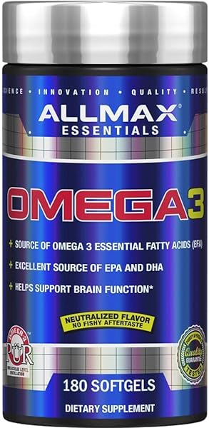 Omega 3 Ultra-Pure Cold-Water Fish Oil Concentrate, 180 Count in Pakistan