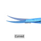 Ophthalmic Iris Scissors Eye surgery cut tissue scissors Titanium surgical instrument Pet Surgical tool double eyelid Scissors