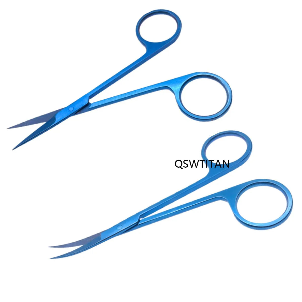 Ophthalmic Iris Scissors Eye surgery cut tissue scissors Titanium surgical instrument Pet Surgical tool double eyelid Scissors