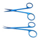 Ophthalmic Iris Scissors Eye surgery cut tissue scissors Titanium surgical instrument Pet Surgical tool double eyelid Scissors