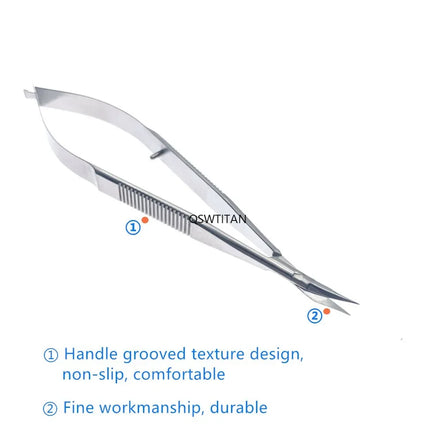 Ophthalmic Micro Scissors Westcott Tenotomy Scissor Stainless Steel/Titanium Ophthalmic Surgical Instrument