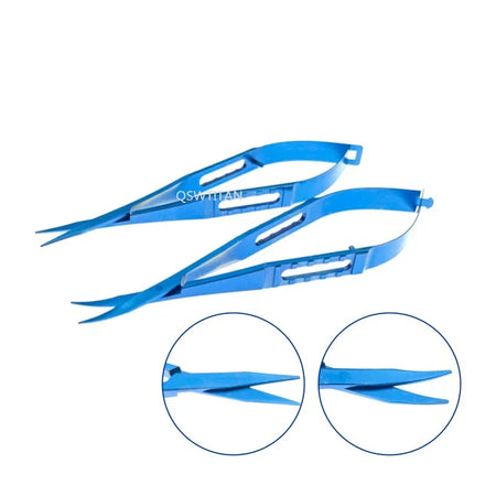 Ophthalmic Micro Scissors Westcott Tenotomy Scissor Stainless Steel/Titanium Ophthalmic Surgical Instrument