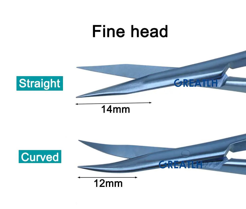 Ophthalmic Scissors Titanium Alloy Tissue Scissors Westcott Tenotomy Scissor Eyelid Surgical Tool Ophthalmic Instrument