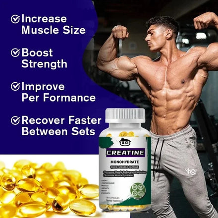]Optimum Nutrition Micronized Creatine Monohydrate Capsules, Keto Friendly, 3000mg, 120 Capsules
