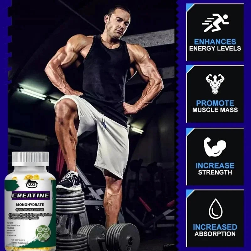 ]Optimum Nutrition Micronized Creatine Monohydrate Capsules, Keto Friendly, 3000mg, 120 Capsules