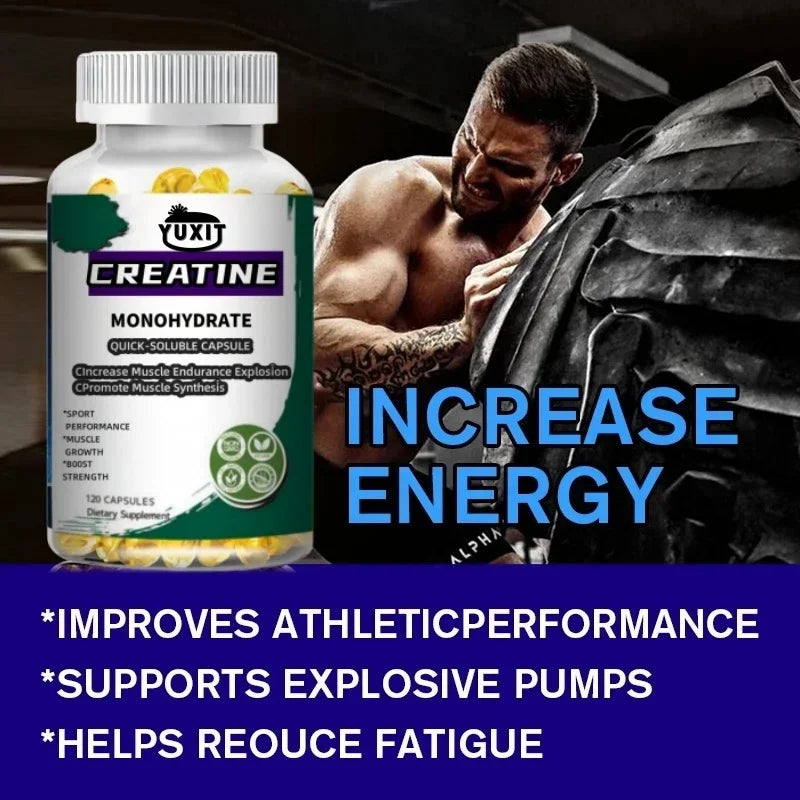 ]Optimum Nutrition Micronized Creatine Monohydrate Capsules, Keto Friendly, 3000mg, 120 Capsules