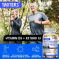 Optimum Vitamins D3 and K2 - Supports Strong Bones and Muscles, Calcium Absorption and Immune Health