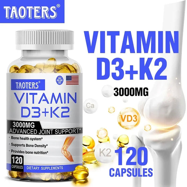 Optimum Vitamins D3 and K2 - Supports Strong Bones and Muscles, Calcium Absorption and Immune Health in Pakistan