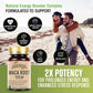 Organic Maca Root Enlargement Stamina Capsules 1500mg with Black, Red, Yellow Peruvian Maca Extract Supplement for Men and Women
