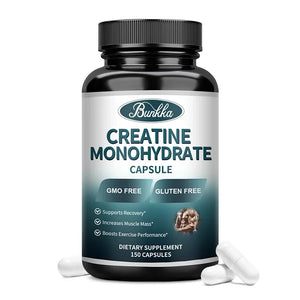 Original Creatine Monohydrate Supplement Whey Growth Capsule for Muscle Mass Man Muscle Mass Synthesis Building Proteins for Gym