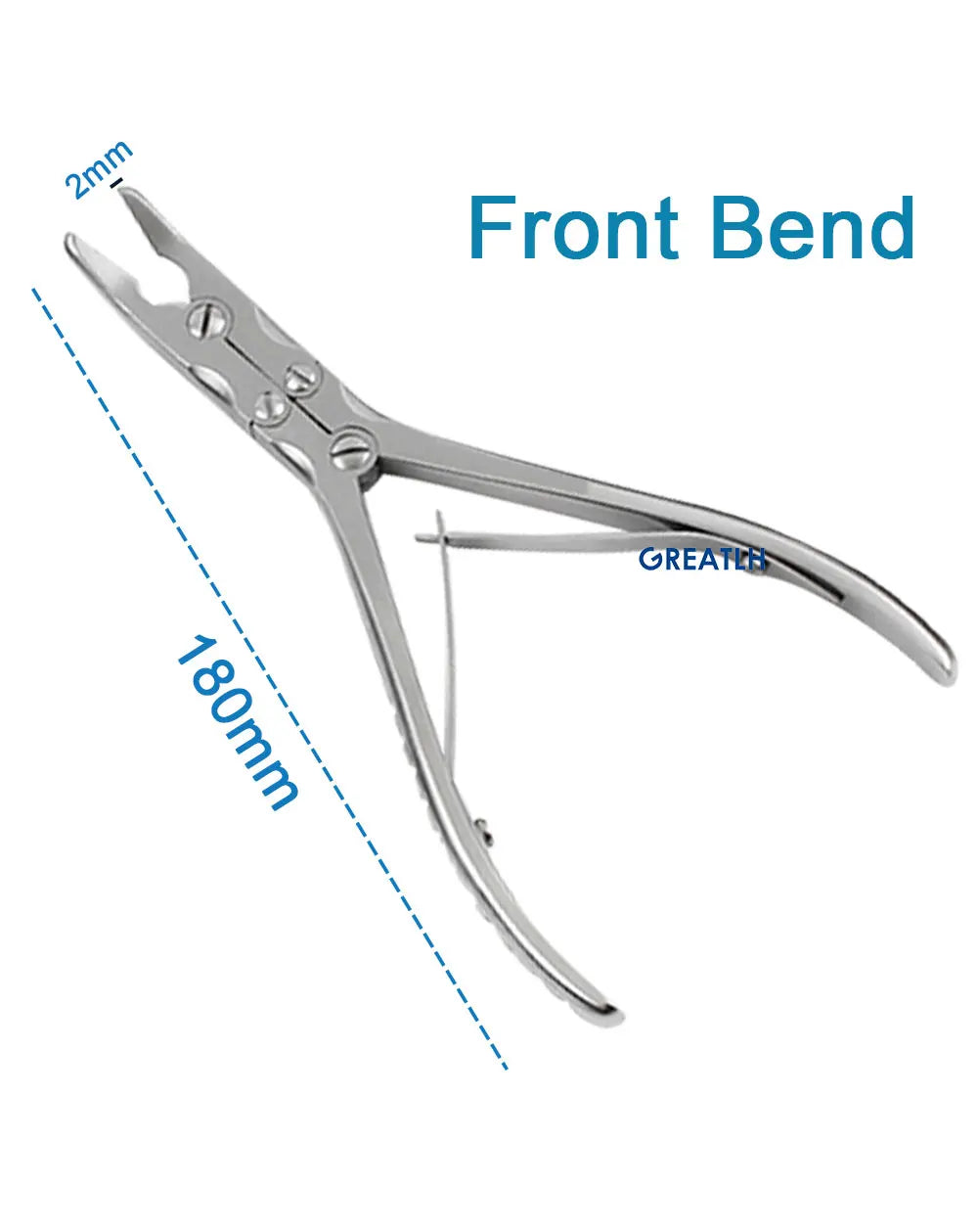Orthopedic Double Joint Rongeur Straight Bone Rongeurs Stainless Steel Orthopedic Instrument