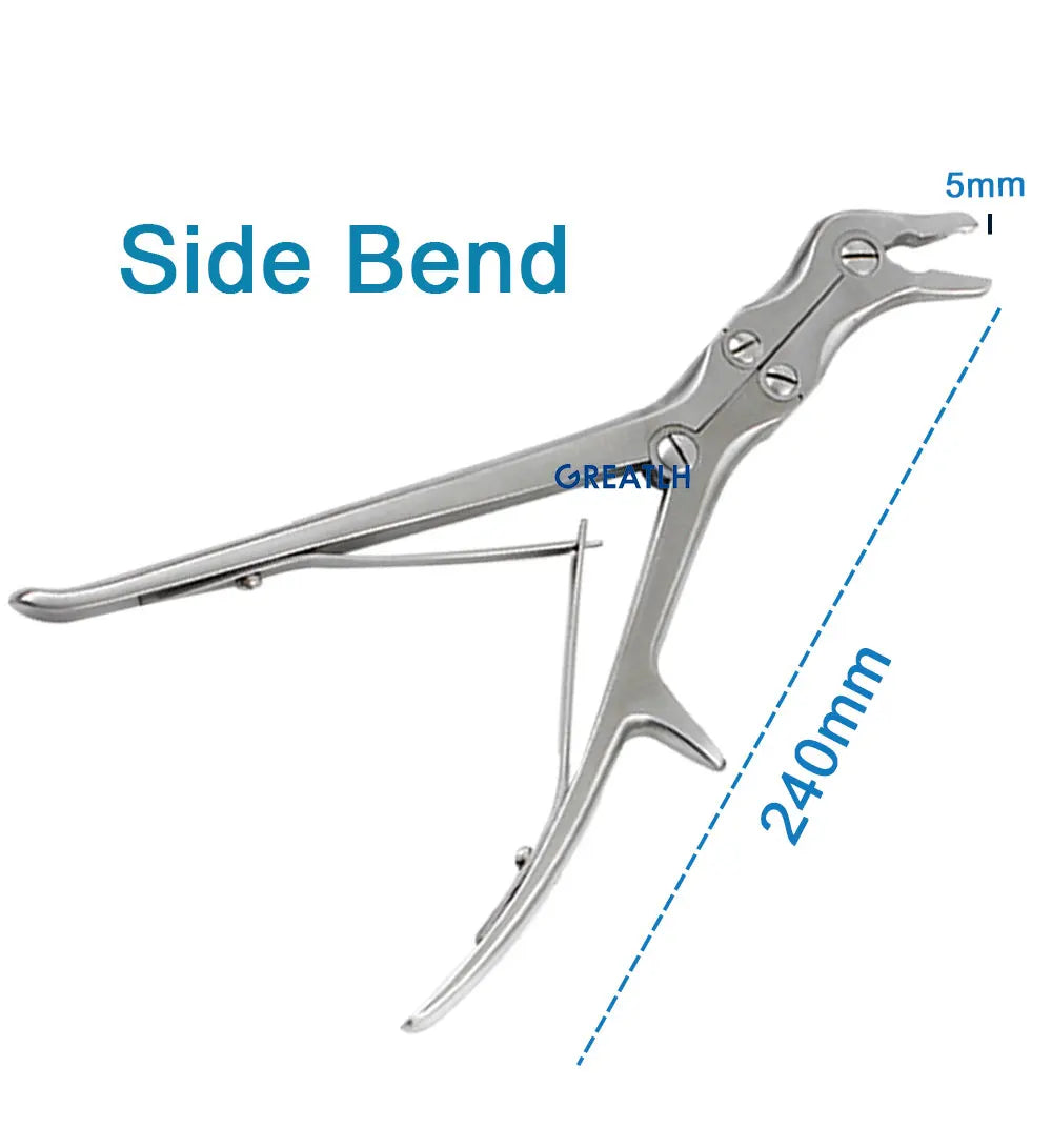 Orthopedic Double Joint Rongeur Straight Bone Rongeurs Stainless Steel Orthopedic Instrument
