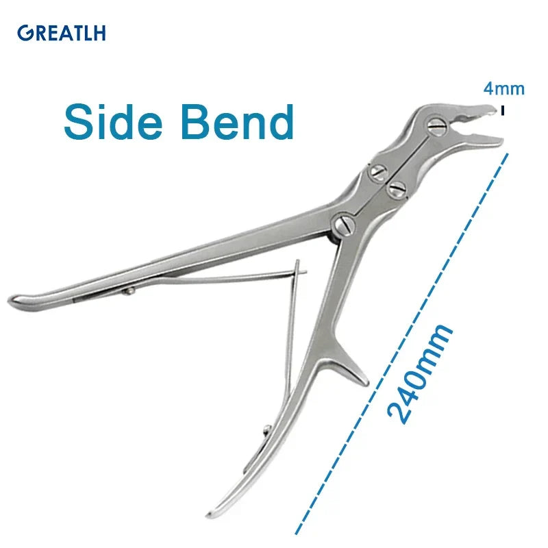 Orthopedic Double Joint Rongeur Straight Bone Rongeurs Stainless Steel Orthopedic Instrument
