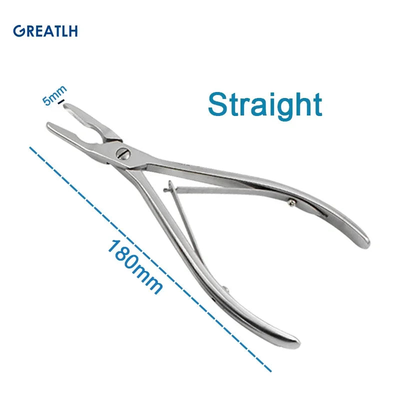 Orthopedic Double Joint Rongeur Straight Bone Rongeurs Stainless Steel Orthopedic Instrument