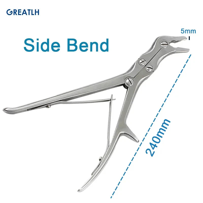 Orthopedic Double Joint Rongeur Straight Bone Rongeurs Stainless Steel Orthopedic Instrument