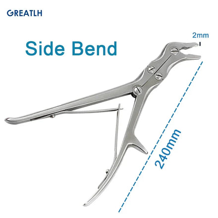 Orthopedic Double Joint Rongeur Straight Bone Rongeurs Stainless Steel Orthopedic Instrument