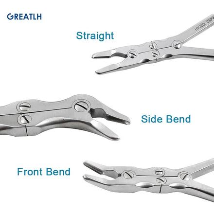 Orthopedic Double Joint Rongeur Straight Bone Rongeurs Stainless Steel Orthopedic Instrument