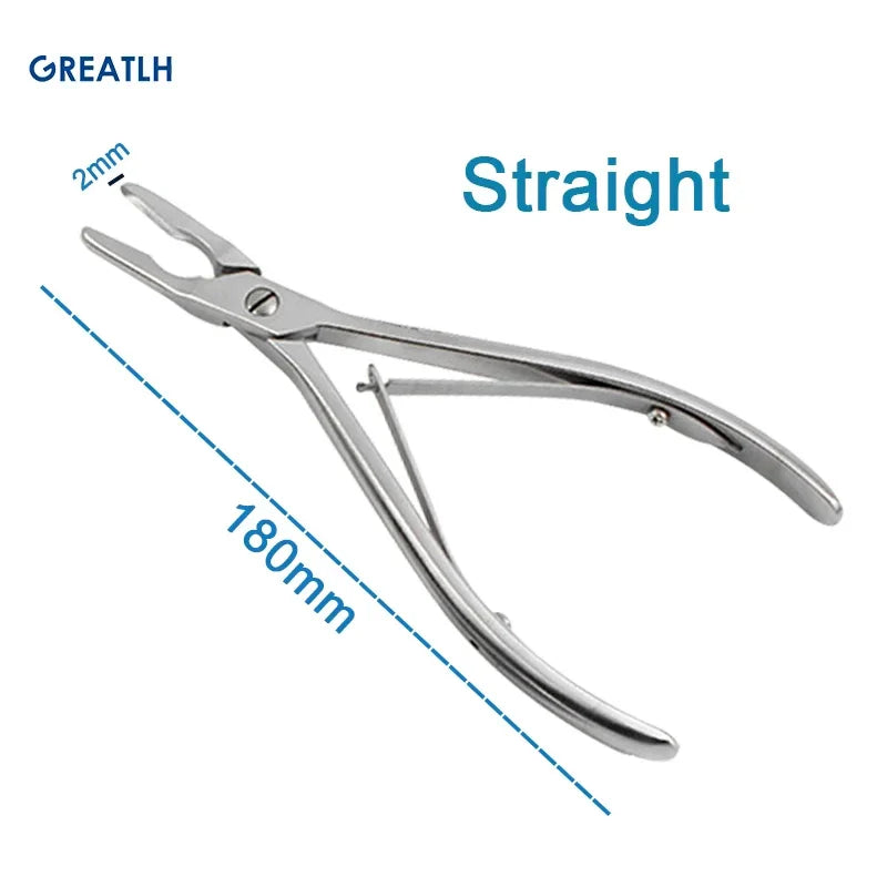 Orthopedic Double Joint Rongeur Straight Bone Rongeurs Stainless Steel Orthopedic Instrument