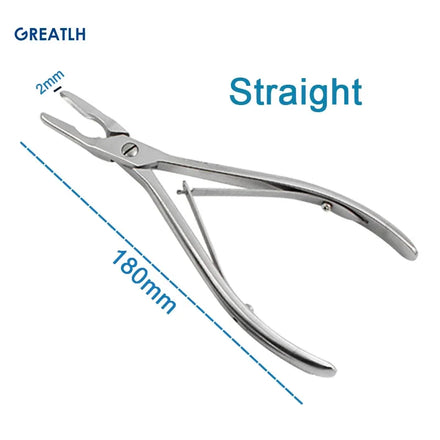 Orthopedic Double Joint Rongeur Straight Bone Rongeurs Stainless Steel Orthopedic Instrument
