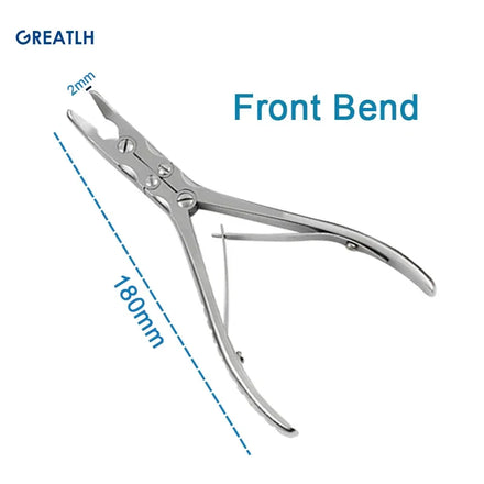 Orthopedic Double Joint Rongeur Straight Bone Rongeurs Stainless Steel Orthopedic Instrument