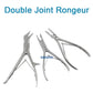 Orthopedic Double Joint Rongeur Straight Bone Rongeurs Stainless Steel Orthopedic Instrument