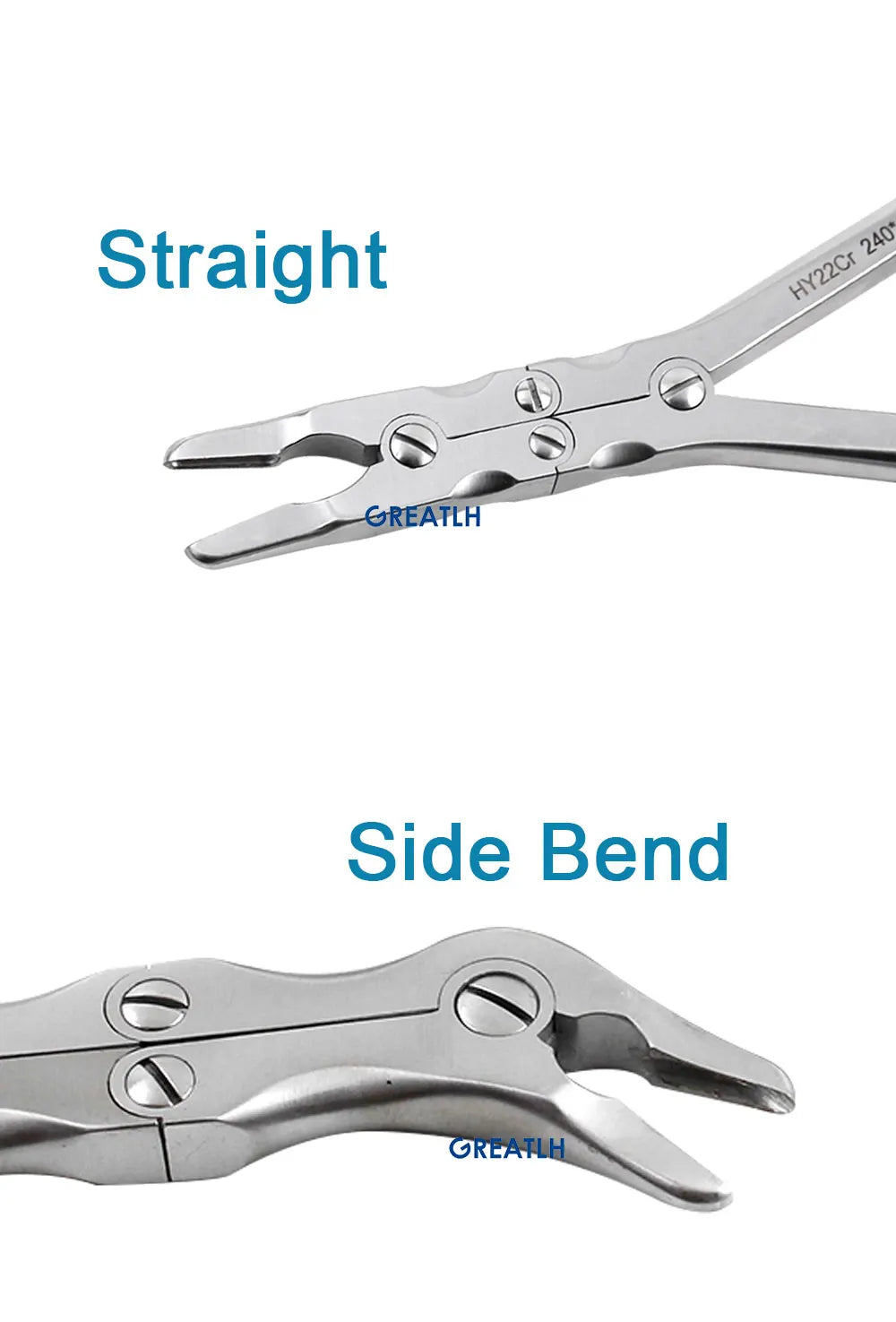 Orthopedic Double Joint Rongeur Straight Bone Rongeurs Stainless Steel Orthopedic Instrument
