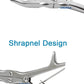 Orthopedic Double Joint Rongeur Straight Bone Rongeurs Stainless Steel Orthopedic Instrument