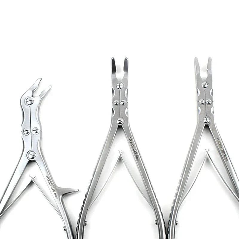 Orthopedic Double Joint Rongeur Straight Bone Rongeurs Stainless Steel Orthopedic Instrument