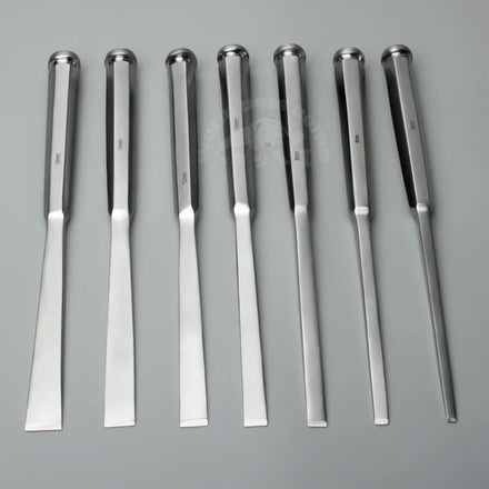 Orthopedic Osteotome Chisel Straight Tessier Bone Graft Osteotome Orthopedic Instrument