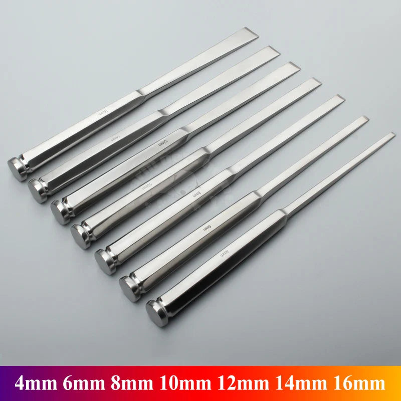 Orthopedic Osteotome Chisel Straight Tessier Bone Graft Osteotome Orthopedic Instrument