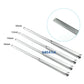 Orthopedic Osteotome Chisel Straight Tessier Bone Graft Osteotome Veterinary Orthopedic Instrument